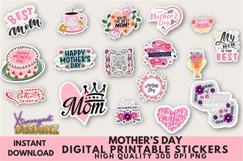 happy mothers day stickers kmart